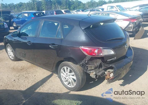 2012 Mazda 3 I Touring z USA, uszkodzony, nr VIN JM1BL1L85C153892